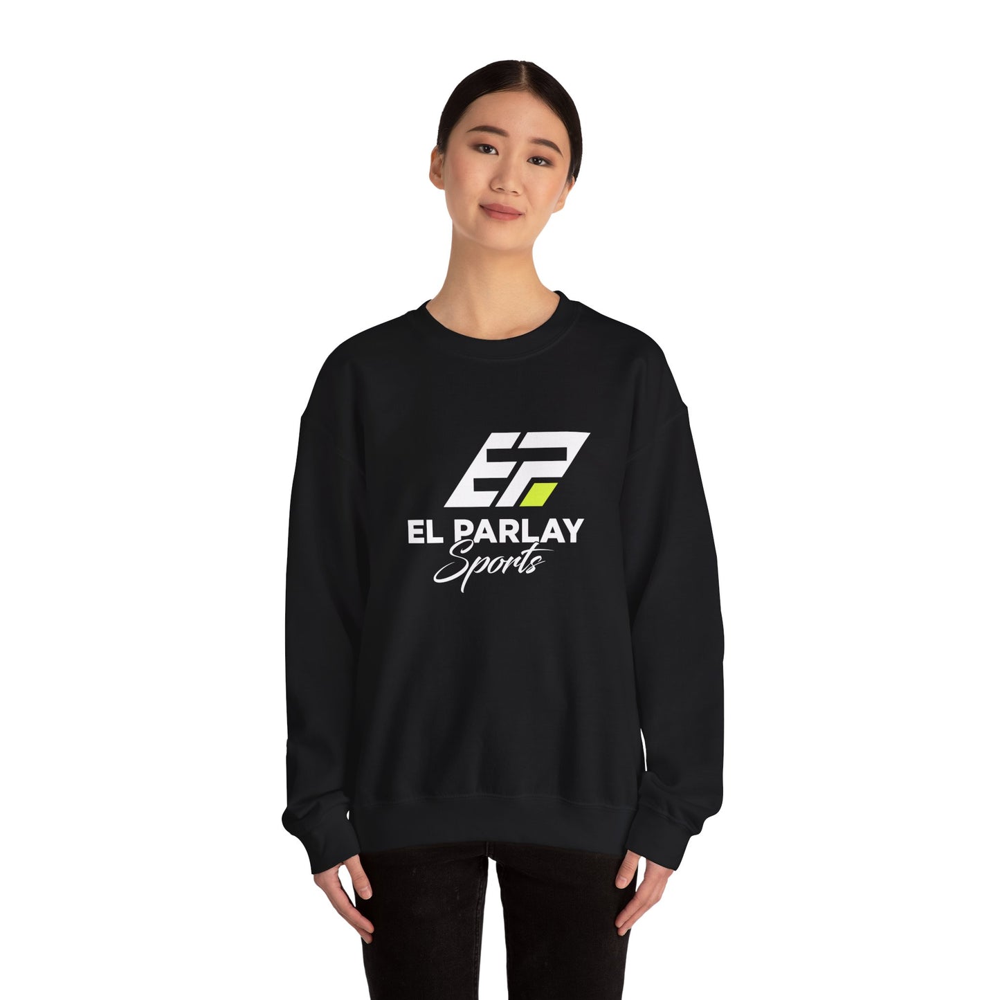 El Parlay Logo Unisex Heavy Blend™ Crewneck Sweatshirt