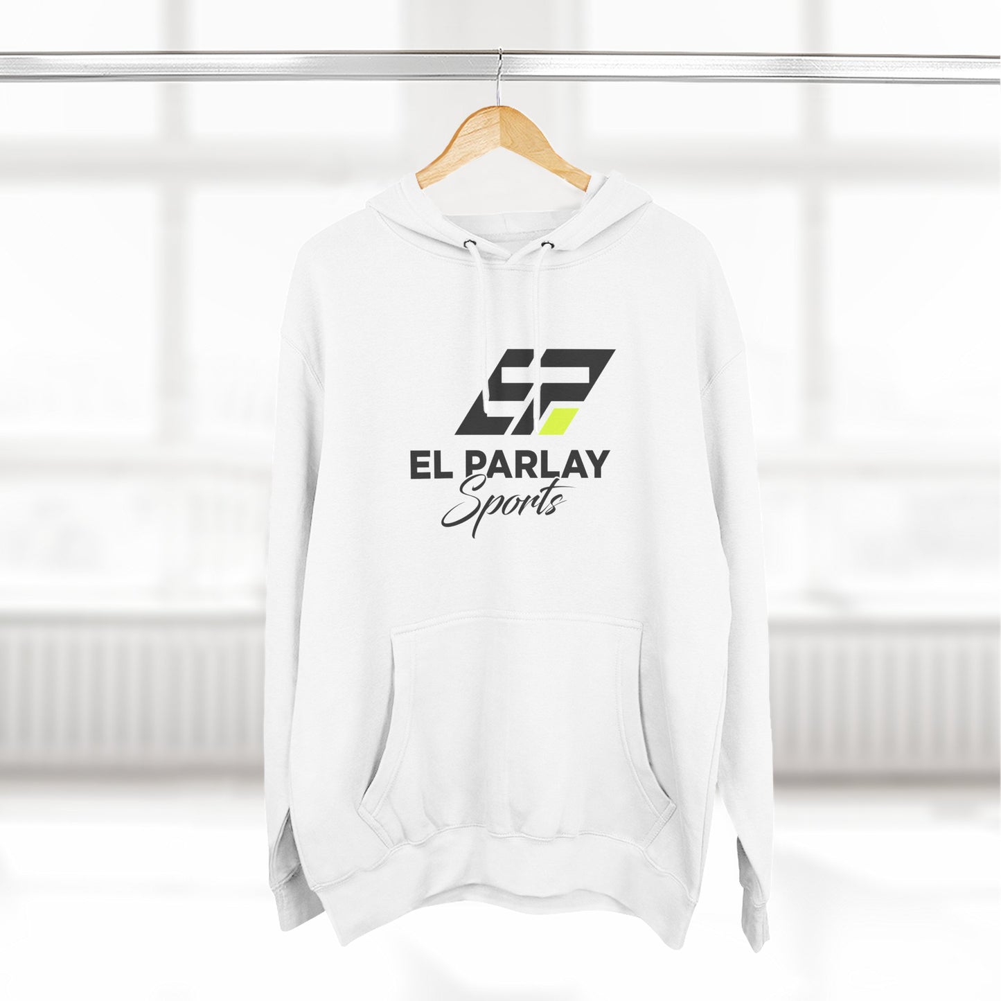 Comfortable Fleece Hoodie with ELPARLAY.COM Design