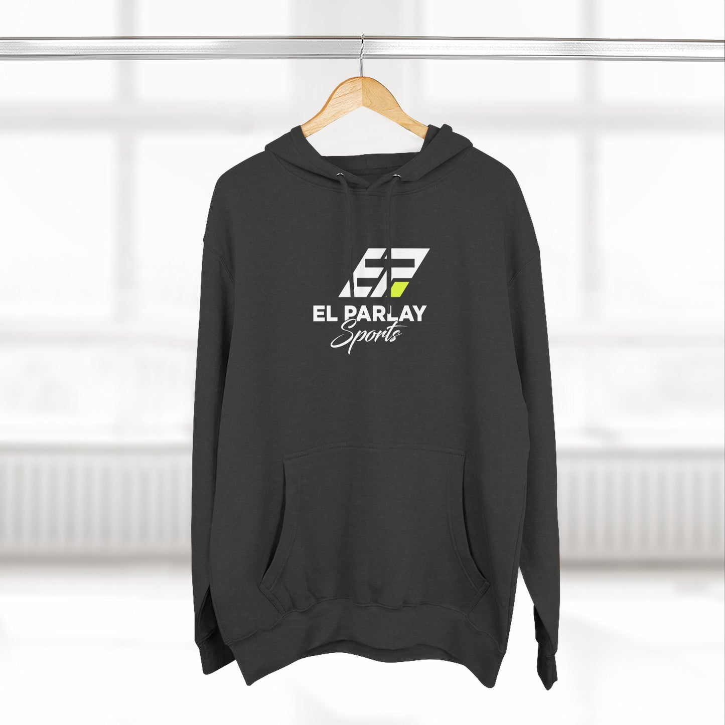 Comfortable Fleece Hoodie with ELPARLAY.COM Design