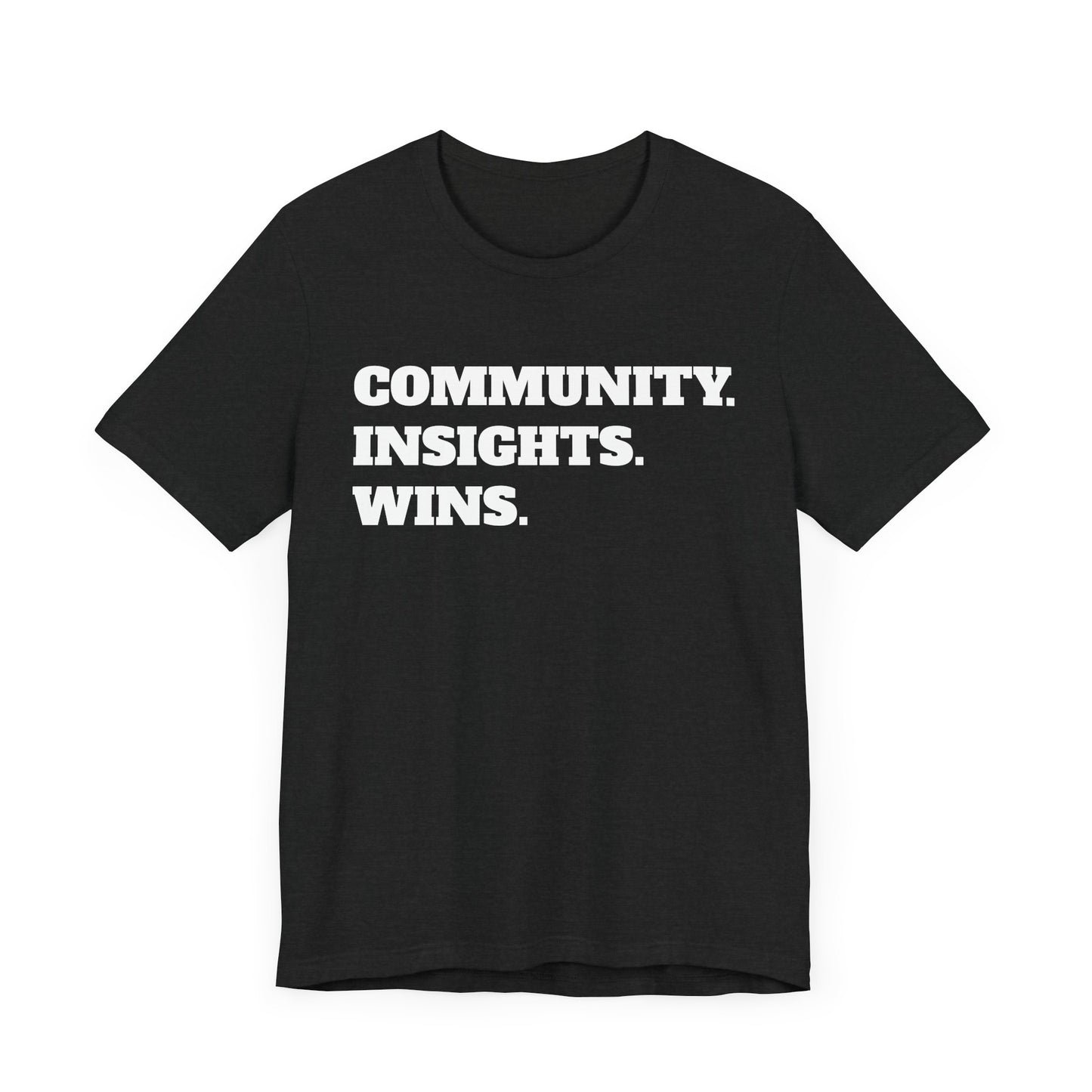 Motivational Unisex Jersey Tee - Connect. Win. Repeat.