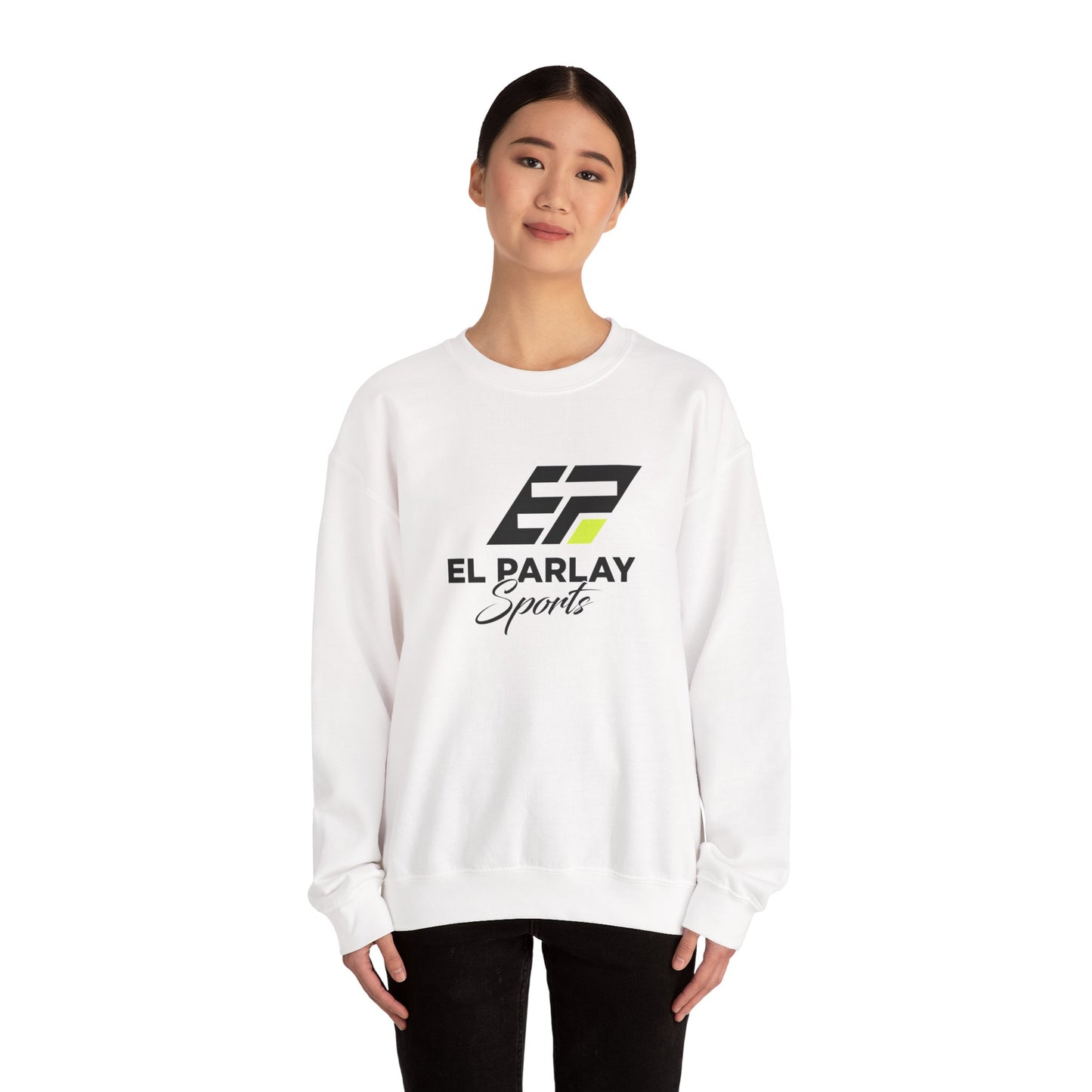 El Parlay Logo Unisex Heavy Blend™ Crewneck Sweatshirt