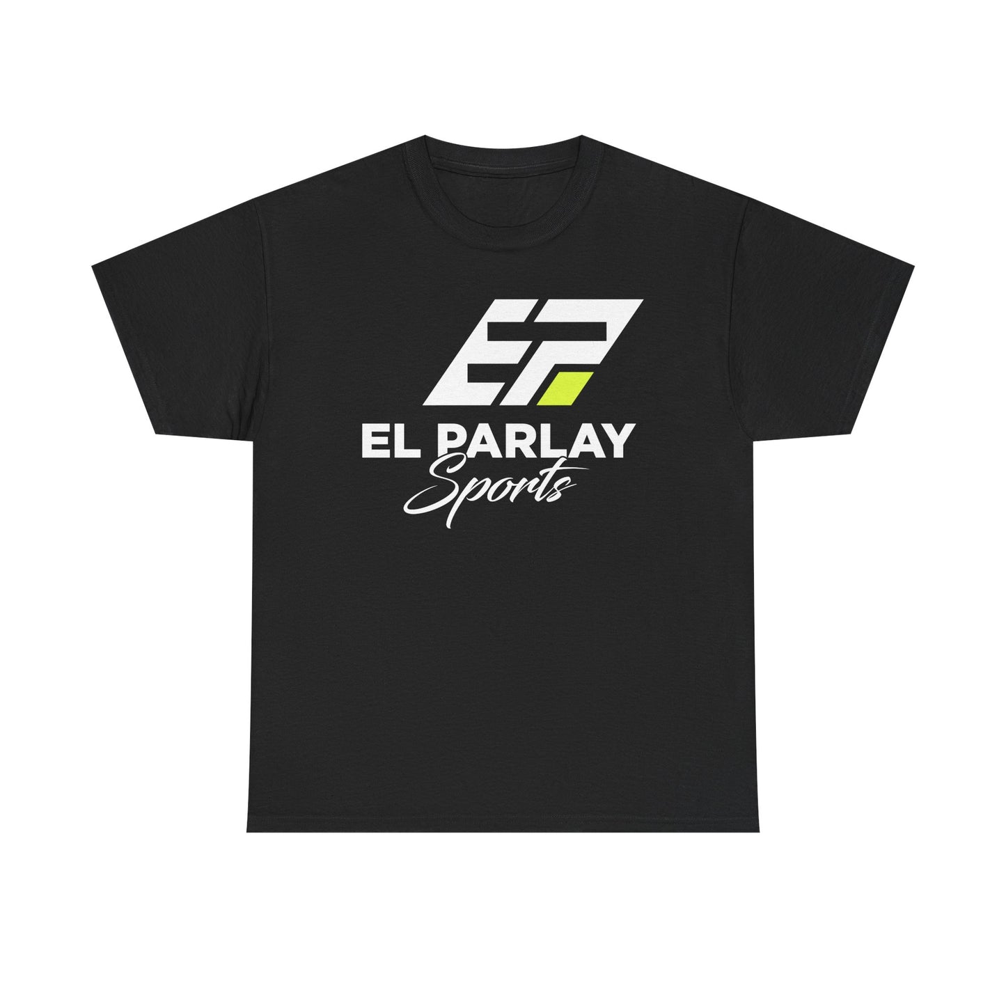 Unisex Heavy Cotton Tee with ELPARLAY.COM Logo