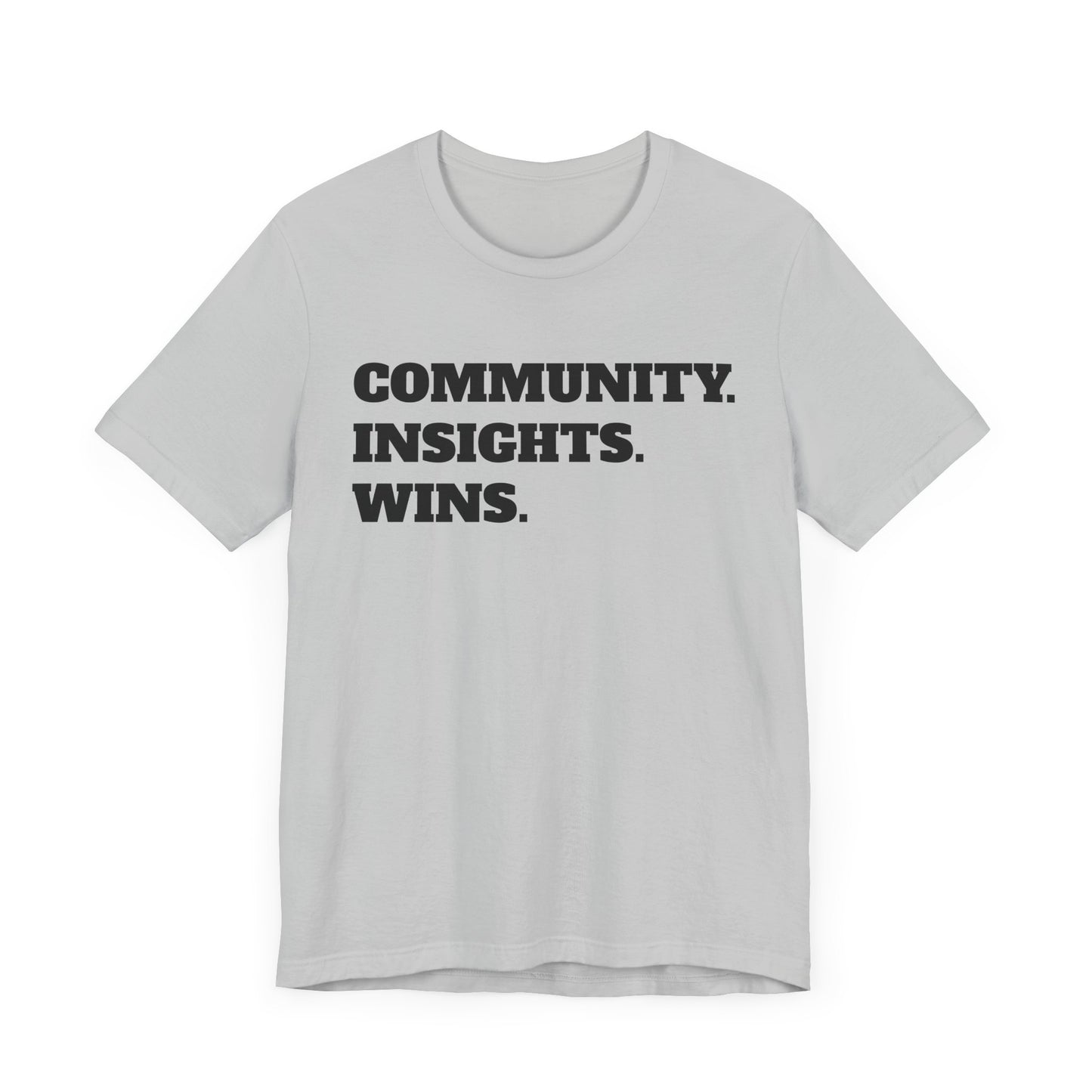 Motivational Unisex Jersey Tee - Connect. Win. Repeat.