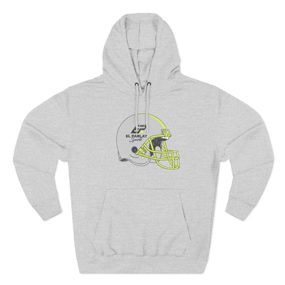 Stylish Three-Panel Fleece Hoodie for Sports Lovers - Perfect Gift for Game Day!