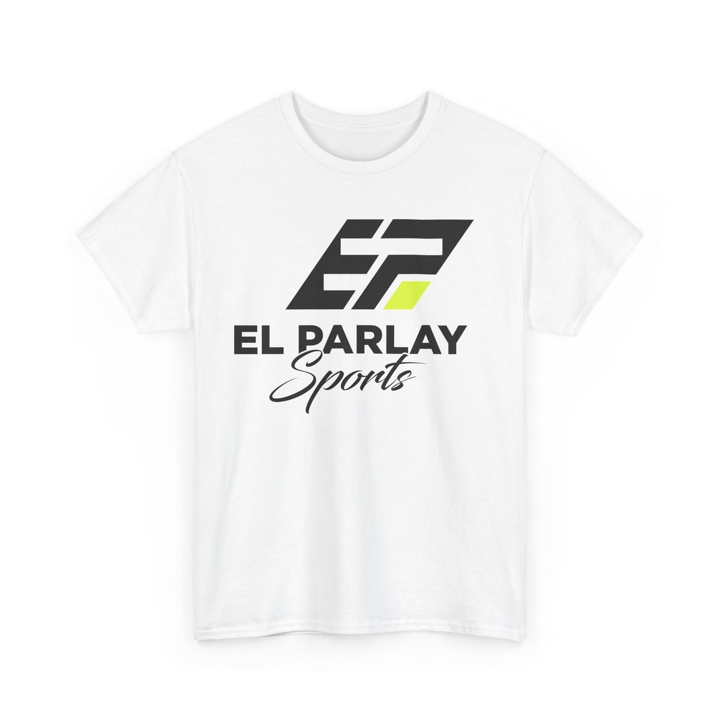 Unisex Heavy Cotton Tee with ELPARLAY.COM Logo