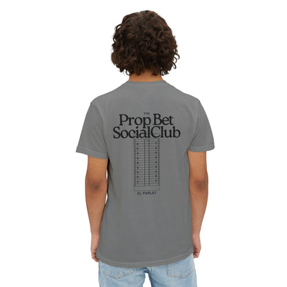 Prop Bet Social Club Unisex Pocket T-Shirt - Trendy Casual Wear for Sports Lovers