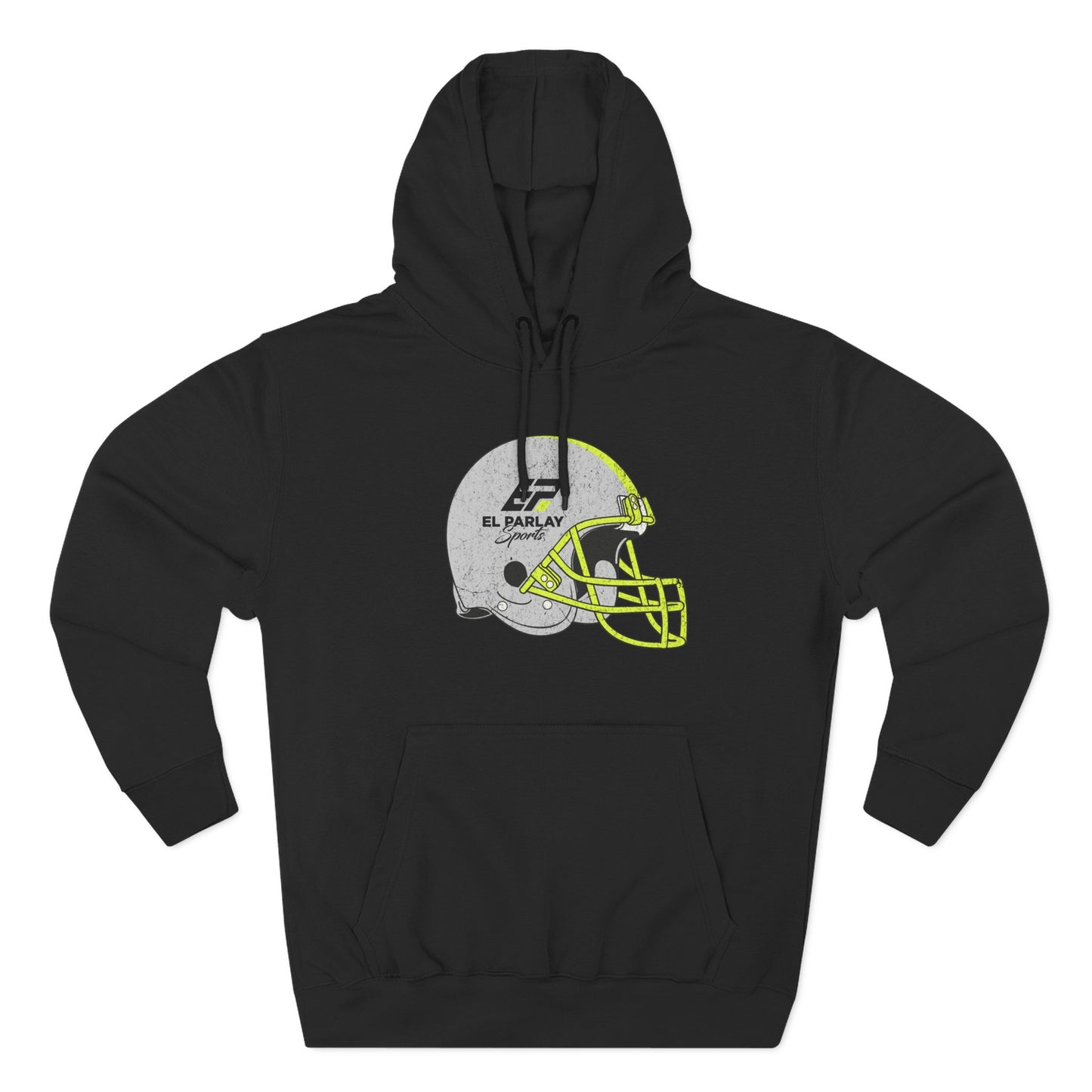 Stylish Three-Panel Fleece Hoodie for Sports Lovers - Perfect Gift for Game Day!