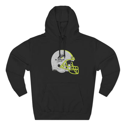 Stylish Three-Panel Fleece Hoodie for Sports Lovers - Perfect Gift for Game Day!