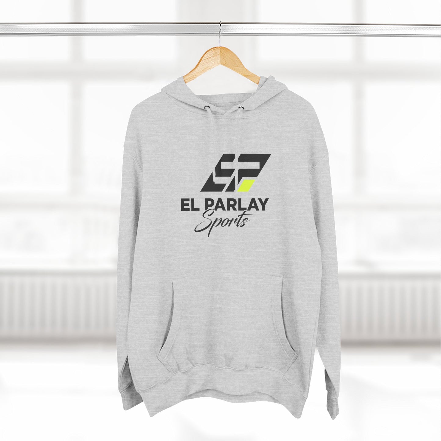 Comfortable Fleece Hoodie with ELPARLAY.COM Design