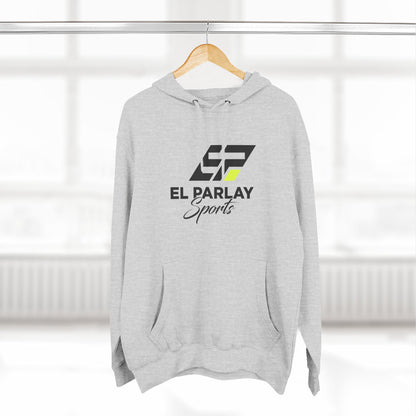 Comfortable Fleece Hoodie with ELPARLAY.COM Design