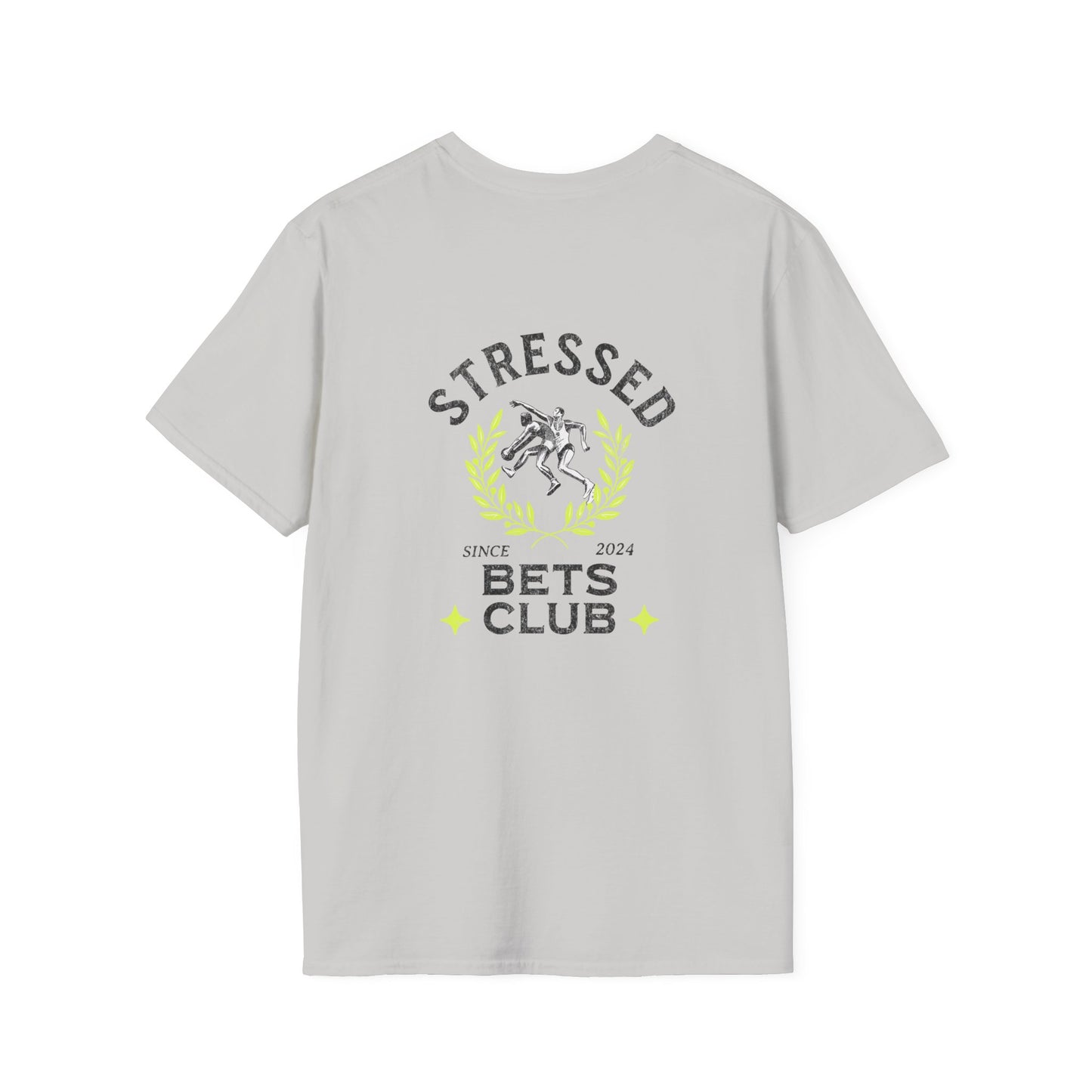 Unisex Softstyle T-Shirt - Stressed Bets Club Design