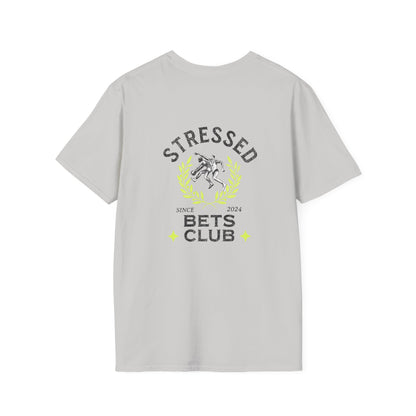Unisex Softstyle T-Shirt - Stressed Bets Club Design