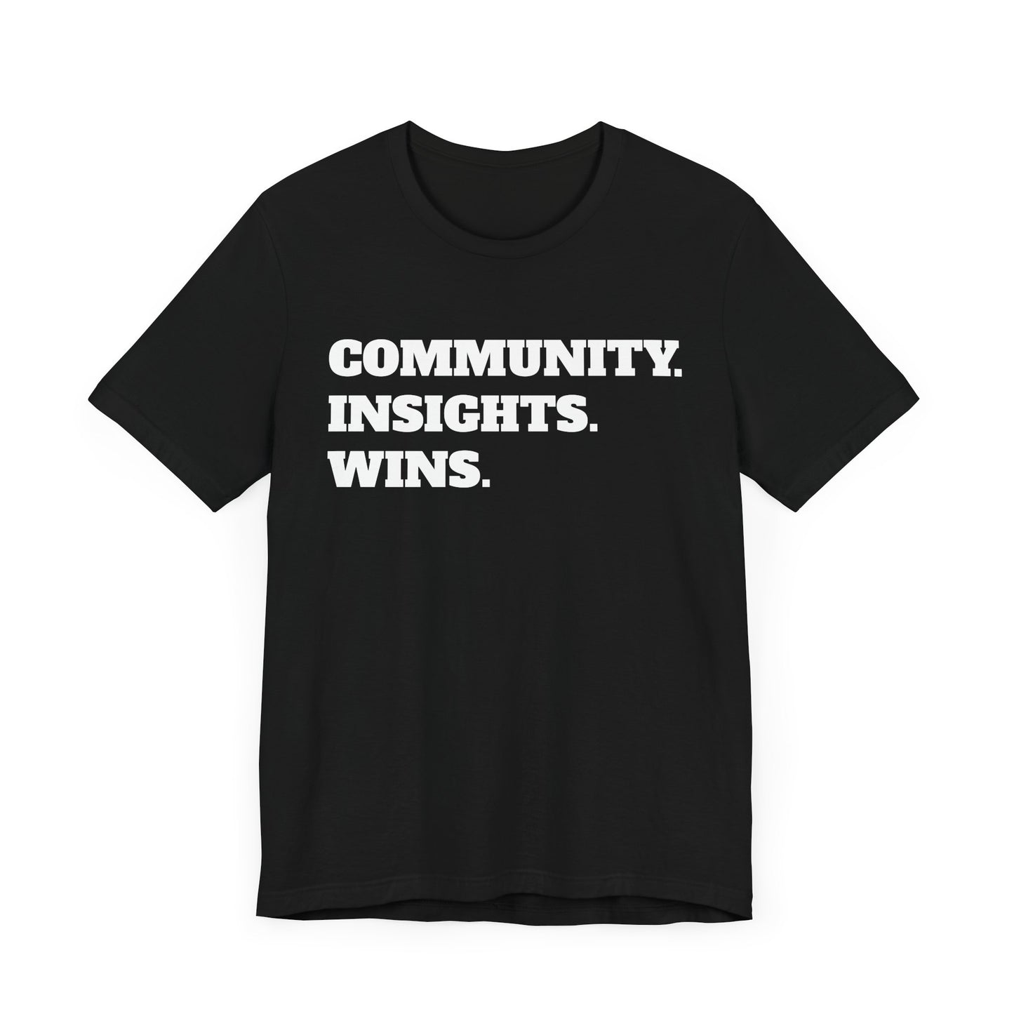 Motivational Unisex Jersey Tee - Connect. Win. Repeat.