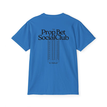 Prop Bet Social Club Unisex Pocket T-Shirt - Trendy Casual Wear for Sports Lovers