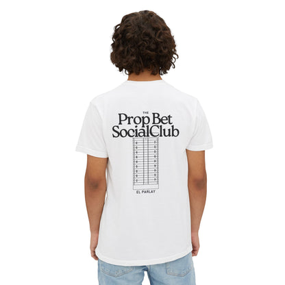Prop Bet Social Club Unisex Pocket T-Shirt - Trendy Casual Wear for Sports Lovers