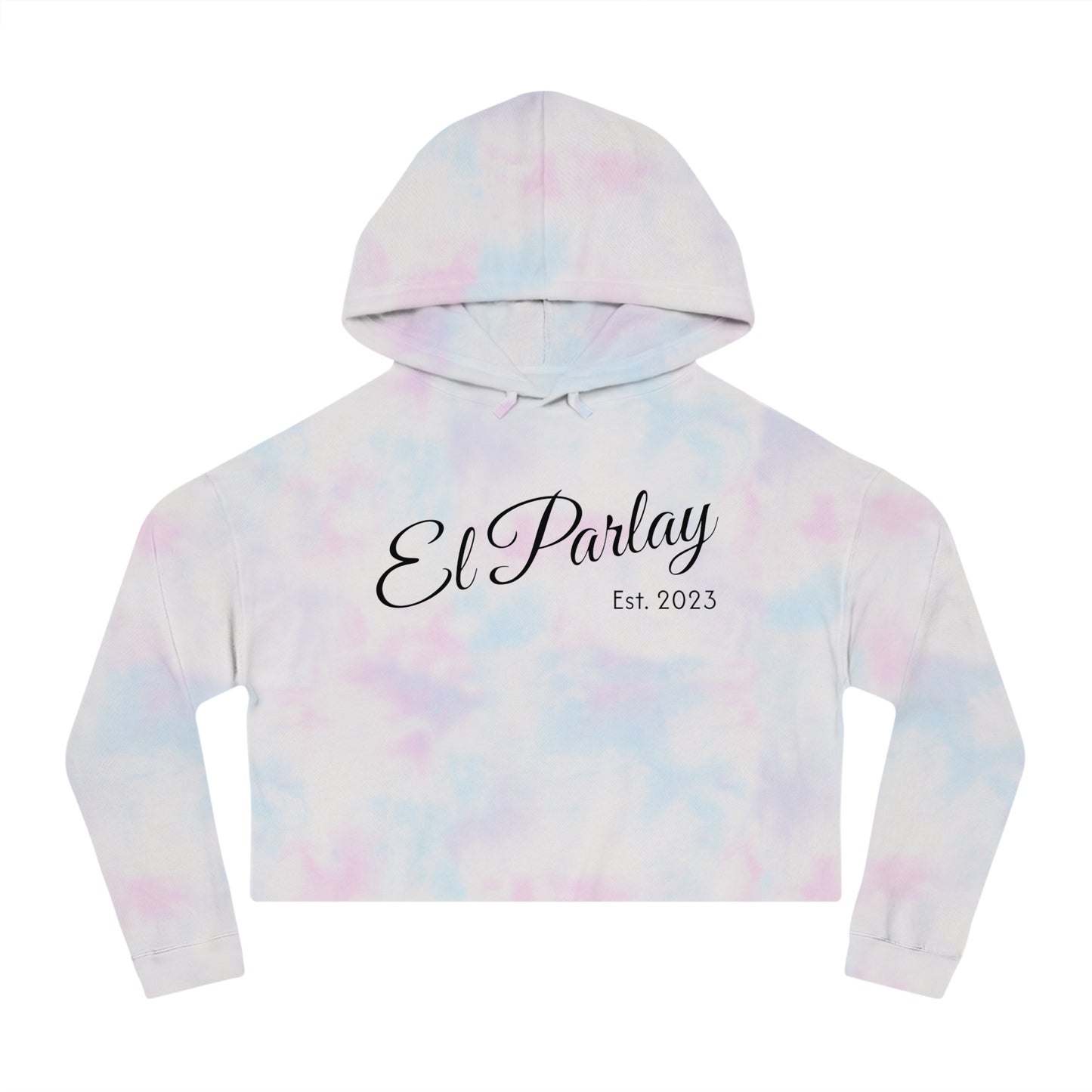 El Parlay Women’s Cropped Hooded Sweatshirt - Stylish & Cozy for Everyday Wear
