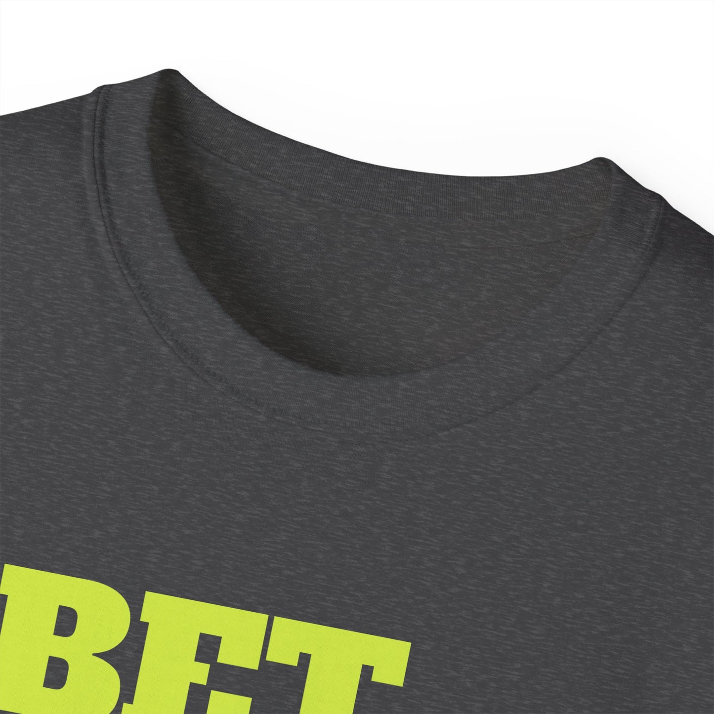 "Bet the Over" Statement- Shirt Bold Graphic Unisex Tee