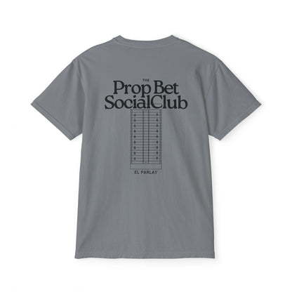 Prop Bet Social Club Unisex Pocket T-Shirt - Trendy Casual Wear for Sports Lovers